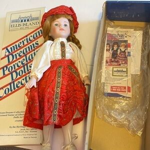 American dreams porcelain doll musical Sasha